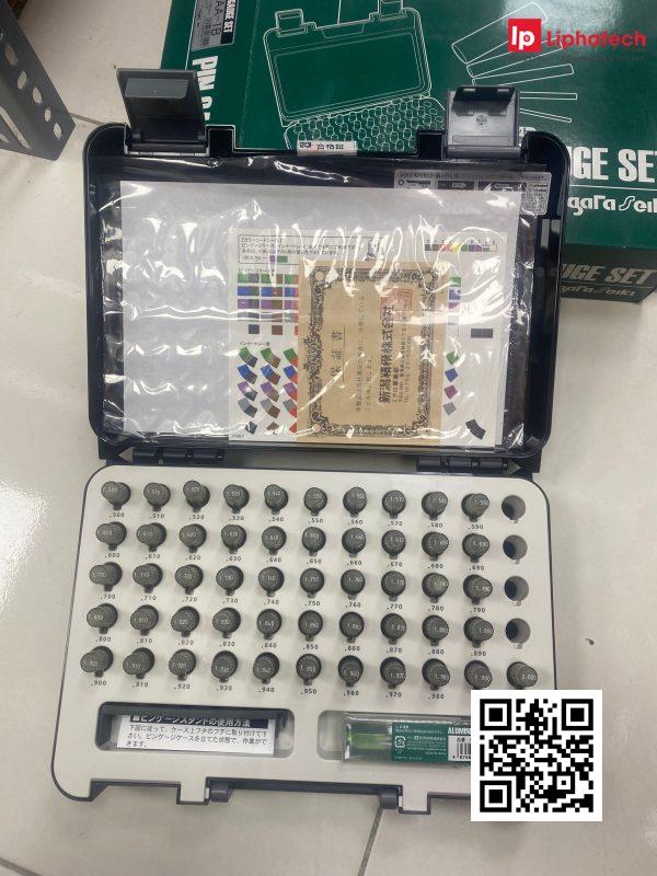 Trục chuẩn đo lỗ AA-0E Niigataseiki Pin Gauge Set 0.500-0.750mm bước 0.005mm Chính Hãng phân phối COCQ Trục chuẩn đo lỗ AA-0E Niigataseiki Pin Gauge Set 0.500-0.750mm bước 0.005mm Chính Hãng phân phối COCQ