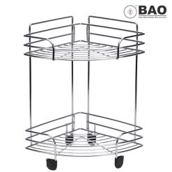 Kệ góc inox 2 tầng Bao BN640