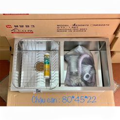 Chậu rửa bát 2 hố Cico 8045