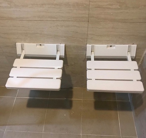 ghe20phong20tam-2 Ghế ngồi tắm gắn tường CLM V1 (màu vàng) Chính Hãng 2
