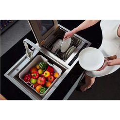 Chậu rửa bát kết hợp máy rửa bát Kagol LL88508