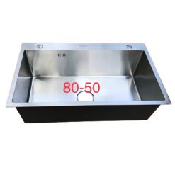 Chậu rửa bát 1 hố đúc liền khối 8050