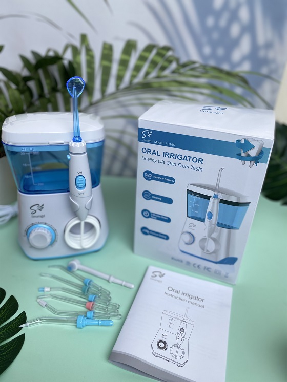 may20tam20nuoc20smaragd20fc165-2 Máy tăm nước gia đình đặt bàn Smaragd FC165 Chính Hãng 2