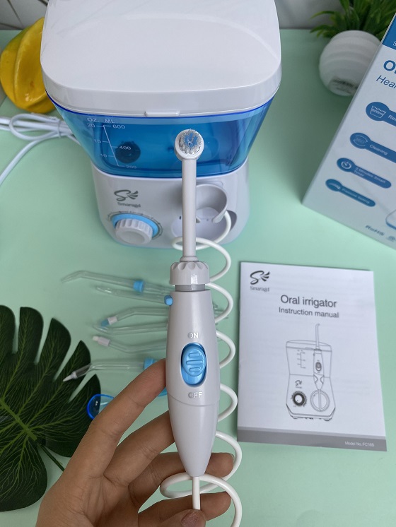may20tam20nuoc20smaragd20fc165-3 Máy tăm nước gia đình đặt bàn Smaragd FC165 Chính Hãng 3
