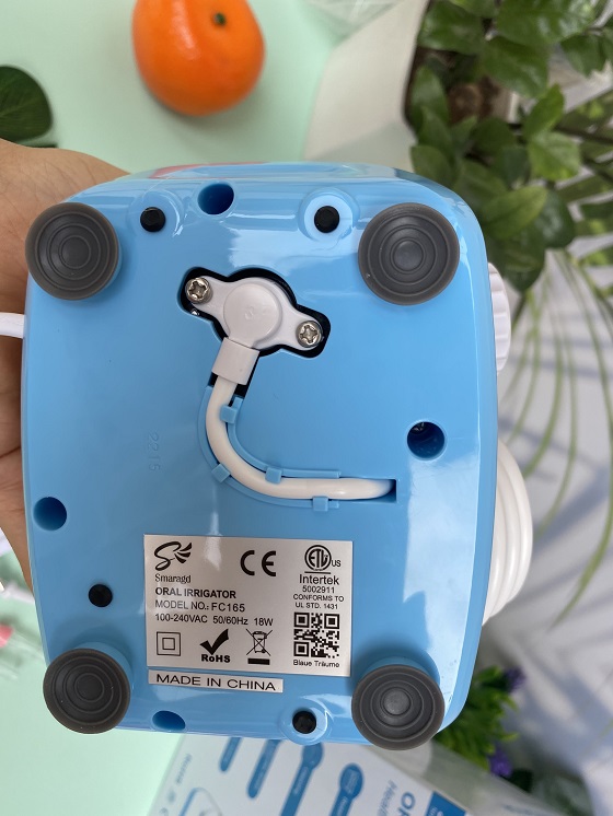 may20tam20nuoc20smaragd20fc165-5 Máy tăm nước gia đình đặt bàn Smaragd FC165 Chính Hãng 5