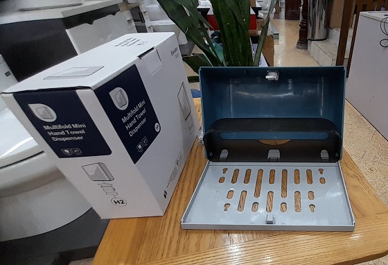 miken20mkg-e6012bl-7 Hộp giấy lau tay treo tường màu xanh tím than Miken MKG-E6012BL Chính Hãng 9