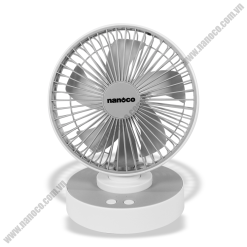 Quạt sạc gấp gọn Nanoco NRF6215W