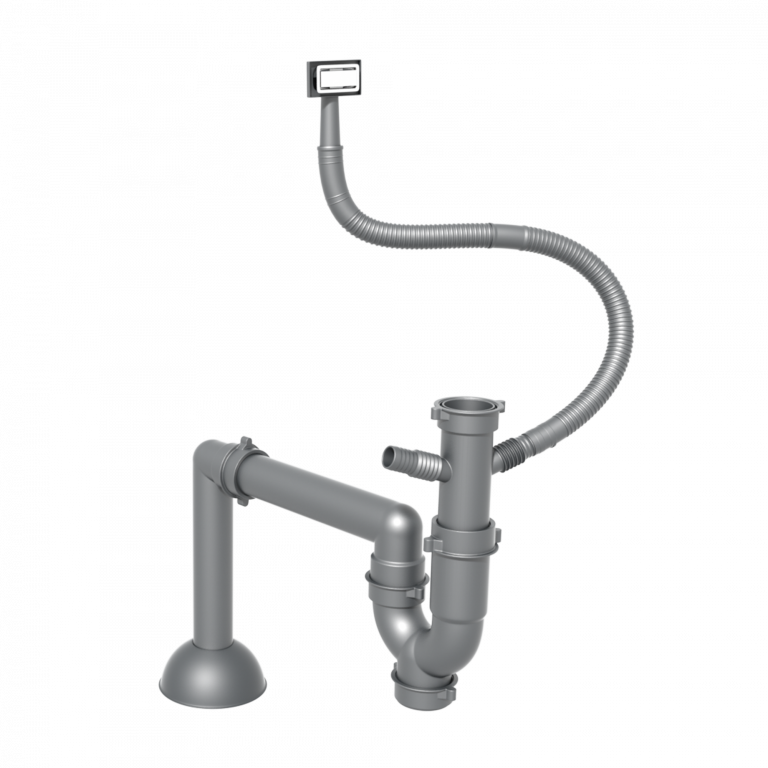 Xi phông chậu rửa bát Konox PD01-1.5 inch Chính Hãng 1 Xi phông chậu rửa bát Konox PD03-1.5 inch