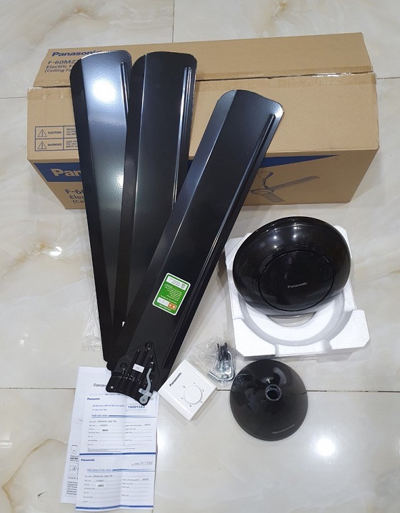 quat20tran20panasonic20f-60mz2-kms-1-3 Quạt trần màu đen Panasonic F-60MZ2-KMS (Chiều dài Ti 9inch) Chính Hãng 2