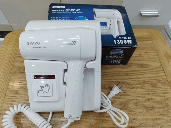 svavo20v-175-1 Máy sấy tóc treo tường SVAVO V-175 (không ổ cắm ) Chính Hãng 1