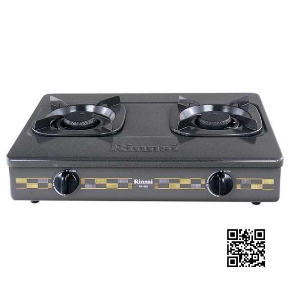 BẾP GAS DƯƠNG RINNAI RV-270(G)N Chính Hãng 1 BẾP GAS DƯƠNG RINNAI RV-270(G)N