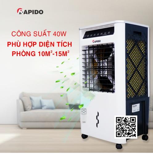 rapido-3000-d-4 Quạt điều hòa không khí Rapido TURBO 3000-D Chính Hãng 5