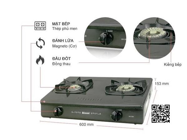 rinnai-rv-365g-bv BẾP GA DƯƠNG RINNAI RV 365G Chính Hãng 1