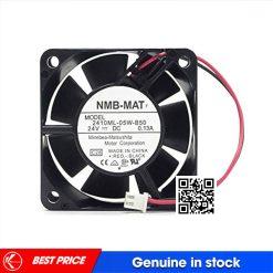 Quạt hút tản nhiệt DC NMB-MAT 2410ML-05W-B50 DC24V 0.13A 60X60X25mm Server Cooling Fan
