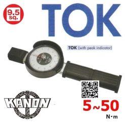 Cờ lê lực kim chỉ 5-50Nm Kanon N50TOK-G (đầu nối khẩu 3/8 inch) Chính hãng