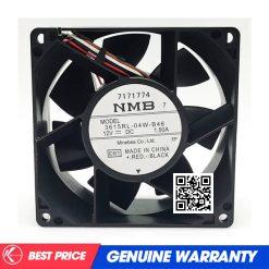 Quạt hút tản nhiệt công nghiệp 12V 1.50A NMB 3615RL-04W-B46 90x90x38mm