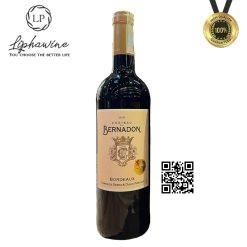 Rượu vang Pháp CHATEAU DE BERNADON BORDEAUX