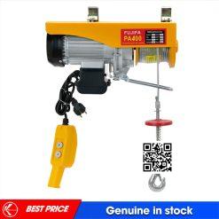 Máy Tời Điện Mini Fujifa Pa 200/400 220V (Cáp 20M-30M) Dây Đồng Chính Hãng
