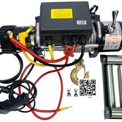 Máy Tời Điện Ắc Quy Fujifa 20000Lbs 12V/24V-9070Kg Chính Hãng