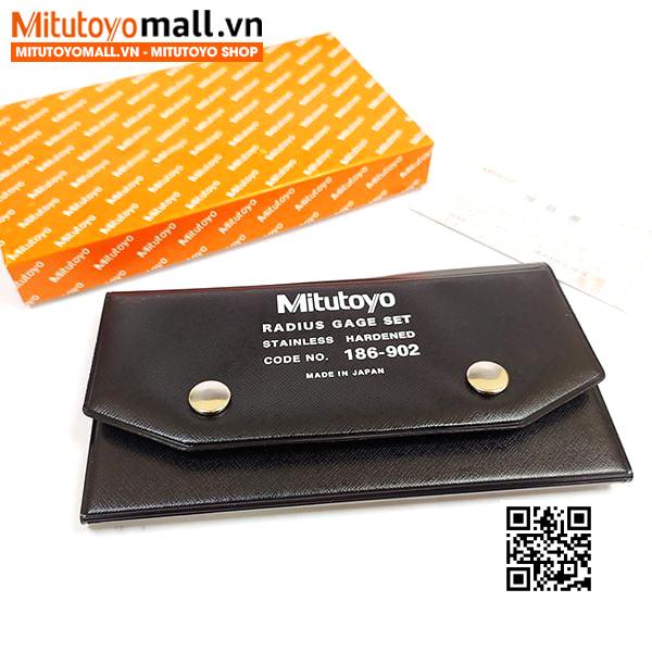 Bộ dưỡng đo bán kính 0.5-13mm (26 lá) 186-902 Mitutoyo Chính Hãng phân phối COCQ Bộ dưỡng đo bán kính 0.5-13mm (26 lá) 186-902 Mitutoyo Chính Hãng phân phối COCQ