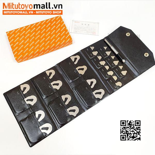 Bộ dưỡng đo bán kính 0.5-13mm (26 lá) 186-902 Mitutoyo Chính Hãng phân phối COCQ Bộ dưỡng đo bán kính 0.5-13mm (26 lá) 186-902 Mitutoyo Chính Hãng phân phối COCQ