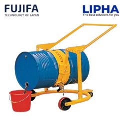 Xe Đẩy Thùng Phuy Nâng Đổ 450Kg Fujifa Ndt 450 Chính Hãng