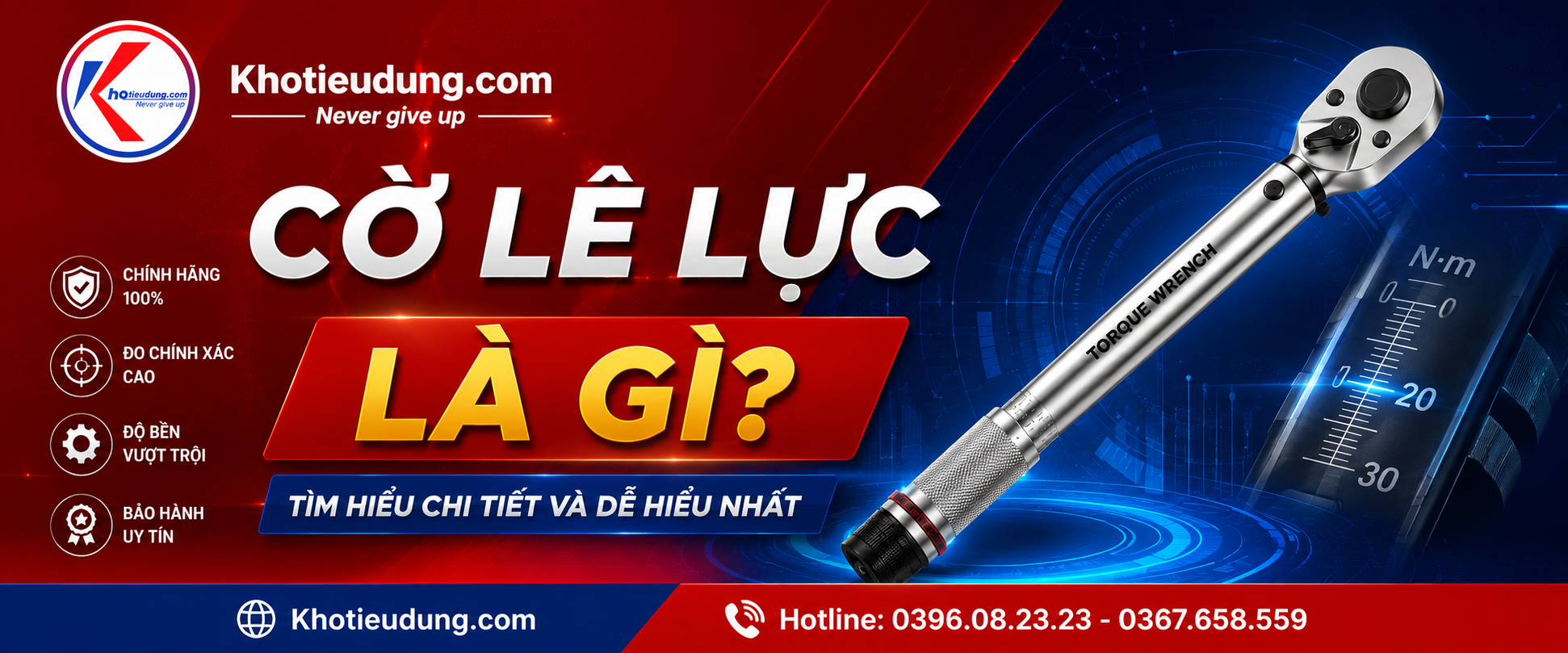 Cờ Lê Lực Là Gì? Cấu Tạo và Nguyên Lý Hoạt Động Cờ Lê Lực Là Gì? Cấu Tạo và Nguyên Lý Hoạt Động