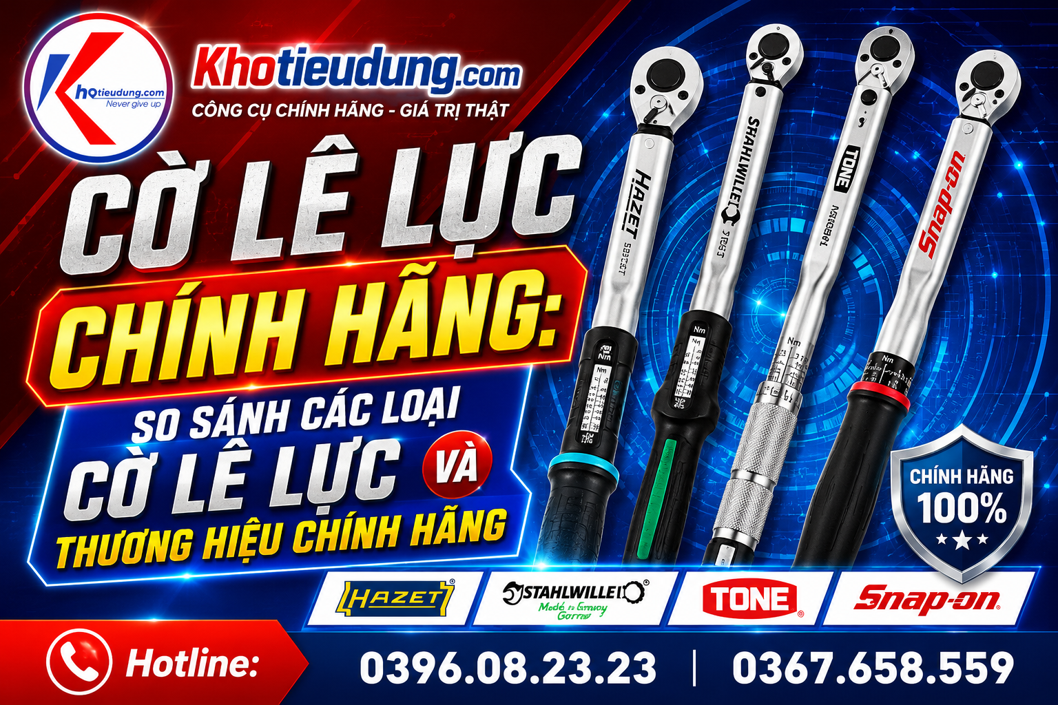Cờ Lê Lực Chính Hãng: Chọn Loại Nào Đo Moment Xoắn Chính Xác Nhất? 3 Cờ Lê Lực Chính Hãng: Chọn Loại Nào Đo Moment Xoắn Chính Xác Nhất? 3