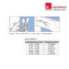 Bộ thước căn lá 172MB Niigata Seiki 100mm - 9 leaf 5 Bộ thước căn lá 172MB Niigata Seiki 100mm - 9 leaf 1