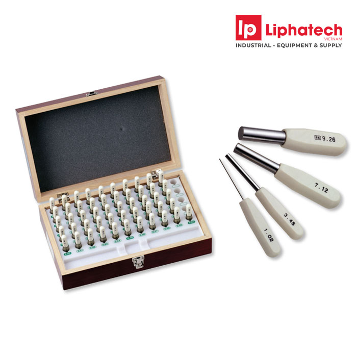 Dưỡng trụ đo lỗ có tay cầm 0.50-1mm AG-0B Niigataseiki STEEL PIN GAUGE SET WITH HANDLE AG SERIES Dưỡng trụ đo lỗ có tay cầm 0.50-1mm AG-0B Niigataseiki STEEL PIN GAUGE SET WITH HANDLE AG SERIES