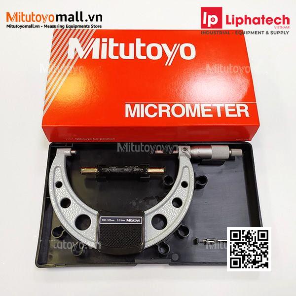 Panme đo ngoài cơ khí 100-125mm/0.01 103-141-10 Mitutoyo Outside Micrometers