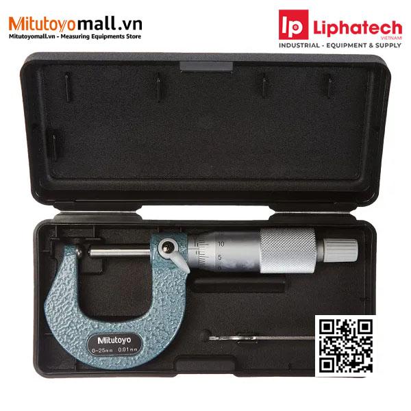 Panme cơ đo chiều dày ống 0-25mm 115-215 Mitutoyo Tube Micrometers