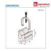 Khối V với gá kẹp ɸmax = 25mm (2 cái/bộ) - 181-902-10 Mitutoyo 4 Khối V với gá kẹp ɸmax = 25mm (2 cái/bộ) - 181-902-10 Mitutoyo 2