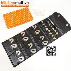 Bộ dưỡng đo bán kính 0.5-13mm (26 lá) 186-902 Mitutoyo Chính Hãng