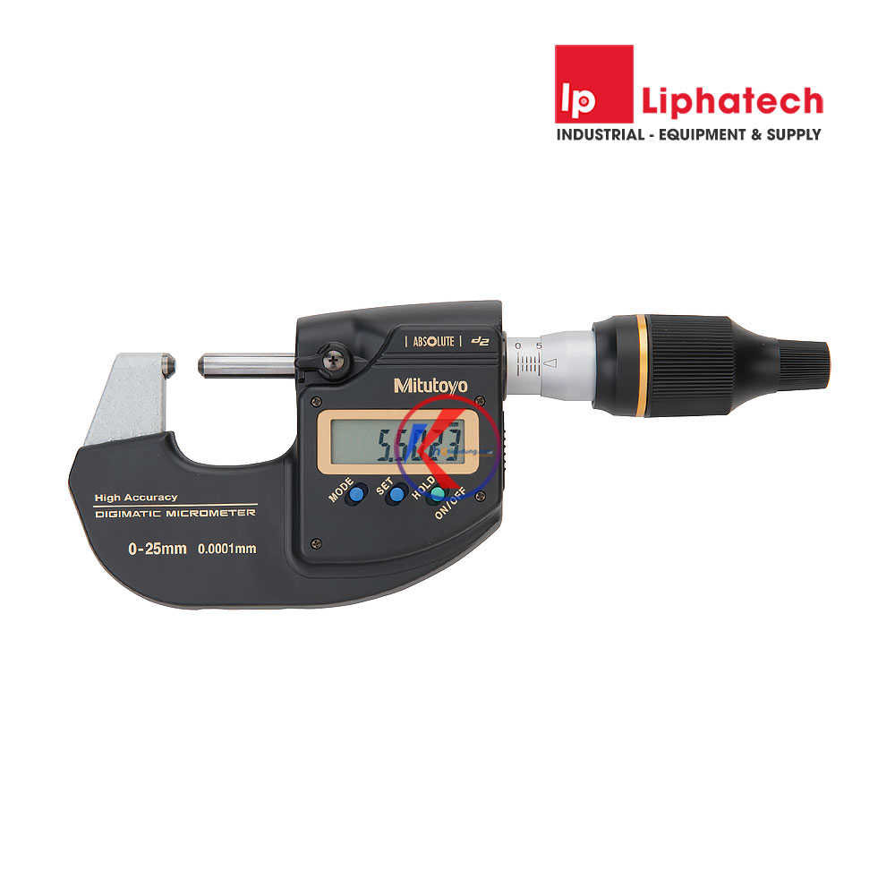 Panme đo ngoài điện tử 0-25mm Mitutoyo 293-100-10 Digimatic Micrometer