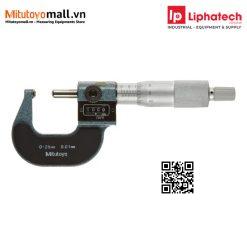 Panme đo độ dày ống 0-25mm x 0.01mm 295-215 Mitutoyo Tube Micrometers