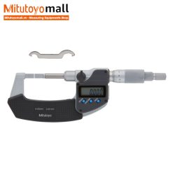 Panme điện tử đo rãnh ngoài Mitutoyo 422-260-30 (0-25mm) đầu đo dẹt Digital Blade Micrometer