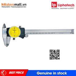 Thước cặp đồng hồ 150mm/0.02mm 505-735 Mitutoyo (Mỏ ngàm phủ carbide trên dưới) Dial Caliper