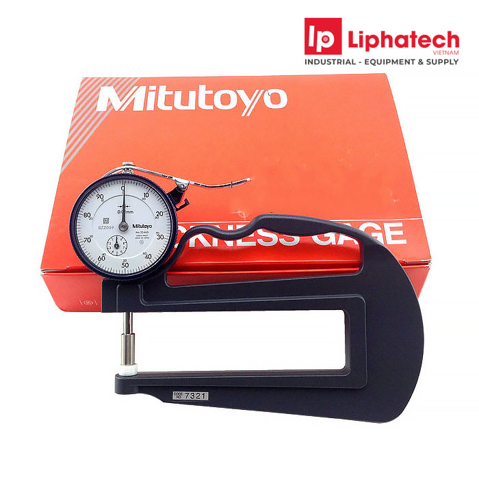 Đồng hồ đo độ dày 10mm/0.01mm - 7321 Mitutoyo Thickness Gages