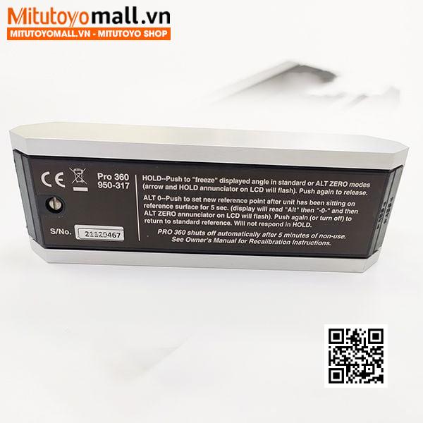 Nivo đo độ nghiêng điện tử (0~360°) Mitutoyo 950-317 Digital Precision ...