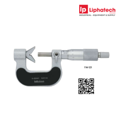 Panme cơ khí đo ngoài 5-25mm mỏ chữ V Mitutoyo 114-121