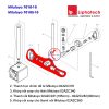 Khớp nối xoay cho thân đế từ gá đồng hồ so Mitutoyo 02AZC340 6 Khớp nối xoay cho thân đế từ gá đồng hồ so Mitutoyo 02AZC340