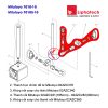 Khớp nối xoay cho thanh nối đế từ gá đồng hồ so Mitutoyo 02AZC360 (7010S-10, 7010-10, 7011-10) 6 Khớp nối xoay cho thanh nối đế từ gá đồng hồ so Mitutoyo 02AZC360