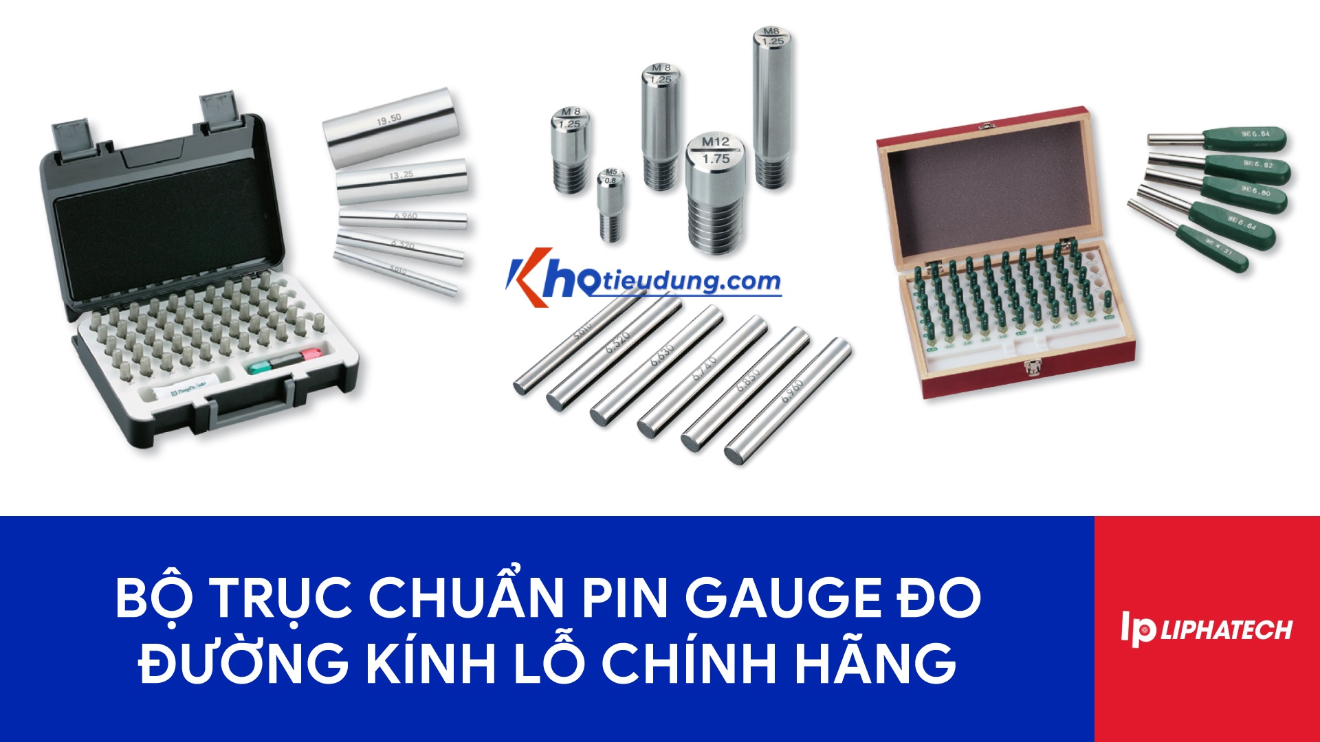 Bộ trục chuẩn Pin gauge đo đường kính lỗ chính hãng Nhật Bản 14 Bộ trục chuẩn Pin gauge đo đường kính lỗ chính hãng Nhật Bản