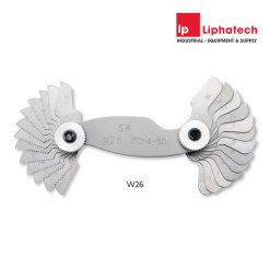 Bộ dưỡng đo ren 26 lá hệ inch W26 Niigata Seiki