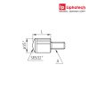 Đầu kim đo đồng hồ so R=2.5mm, L=25mm Mitutoyo 101187 Contact Element Shell 4-48UNF 4 Đầu kim đo đồng hồ so R=2.5mm, L=25mm Mitutoyo 101187 Contact Element Shell 4-48UNF 2