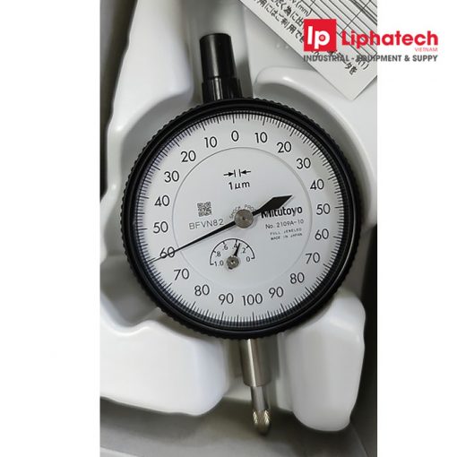 Đồng hồ so cơ khí 0-10mm x 0.001mm Standard dial gauge Mitutoyo 2109A-10 3