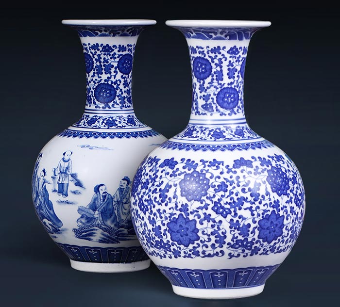 Màu xanh coban trên Sản phẩm gốm thời xưa của Trung Quốc