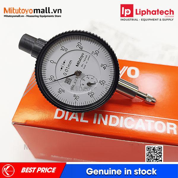 Đồng hồ so cơ khí 0-5mm x 0.01 Mitutoyo 1044A Dial Indicators Chính Hãng 4