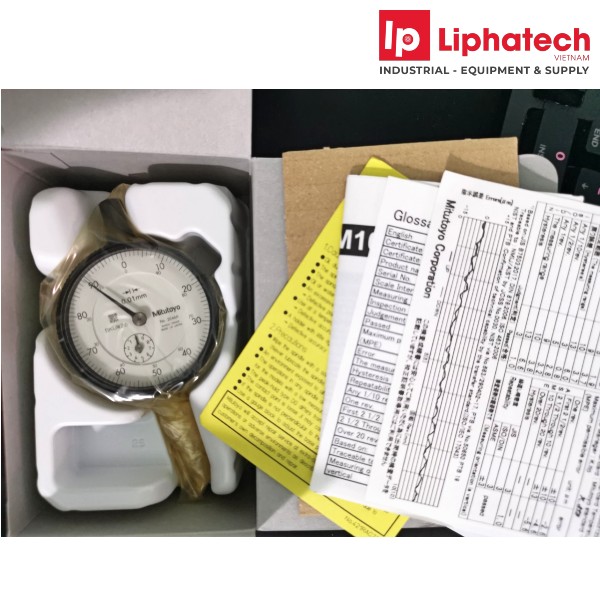 Đồng hồ so cơ khí 0-10mm x 0.01 Mitutoyo 2046A Dial Indicators 8